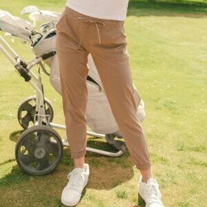 Albion | Tan Jetsetter Joggers